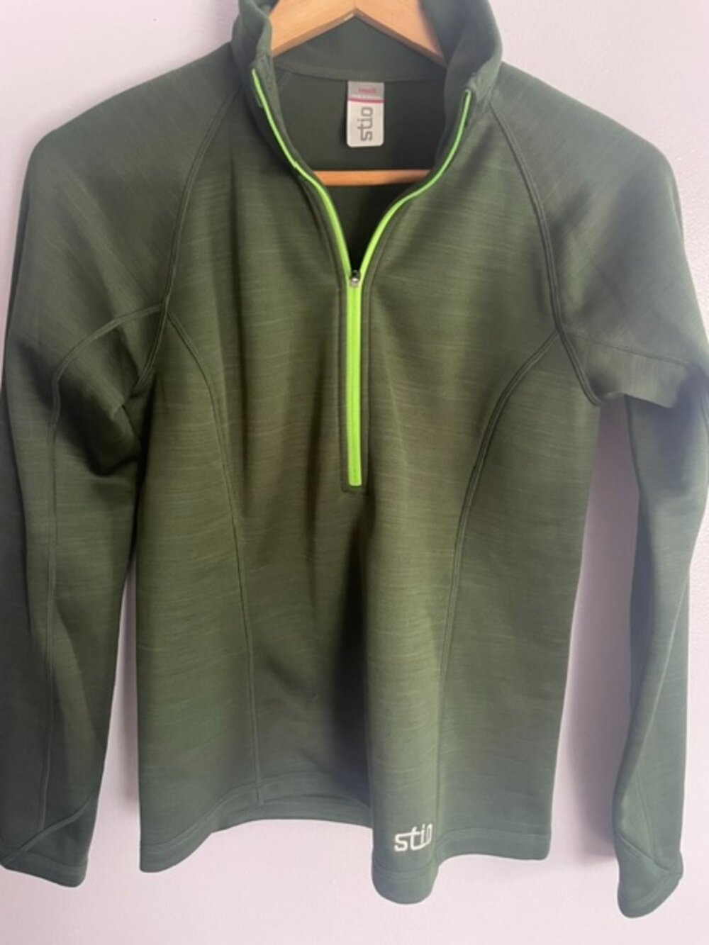 NWOT-Stio Glide Power stretch half zip (women's small)